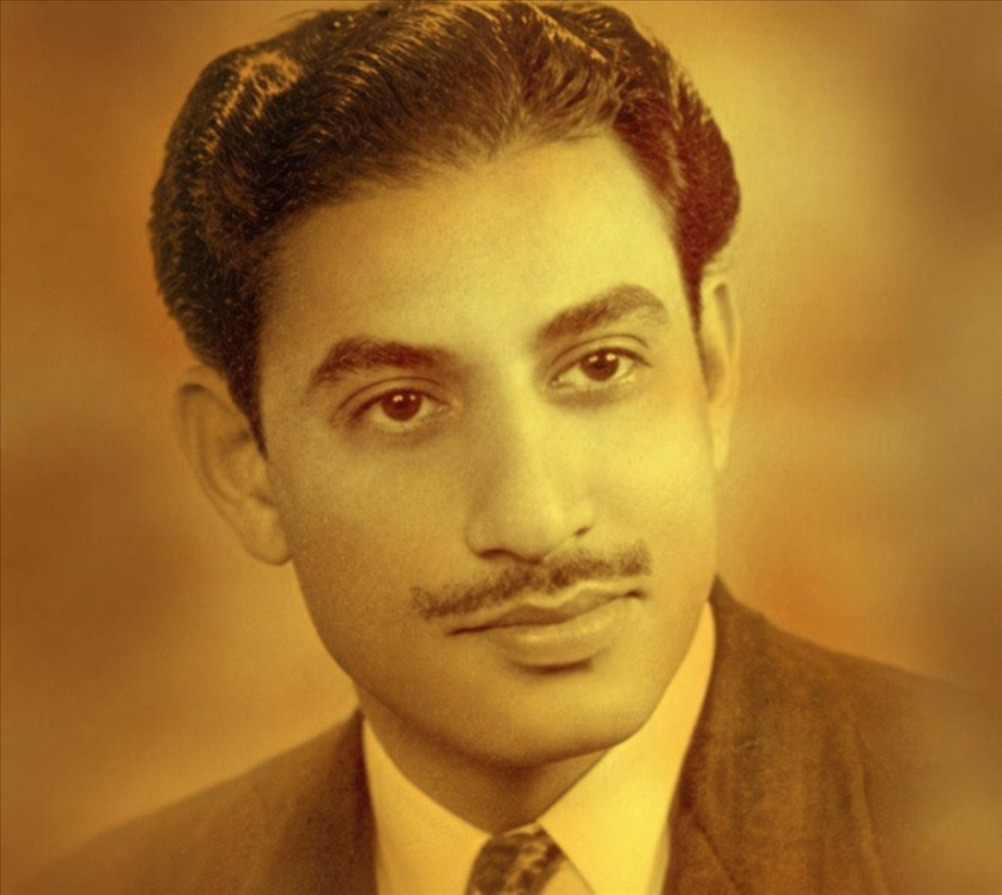 Portrait of Ijaz Husain Batalvi as a young man
