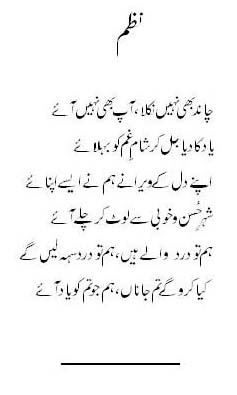 Chaand Bhee Nehi Nikala